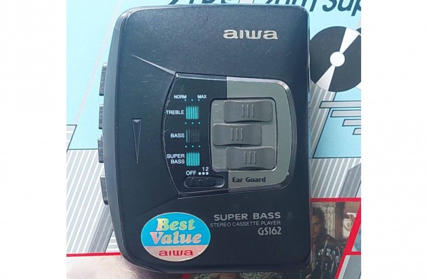Aiwa HS-GS162 Sztereó Walkman Kazettás MAGNÓ Aiwa