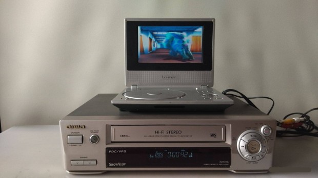Aiwa HV-FX5200 Z HIFI VHS Video, Videomagn