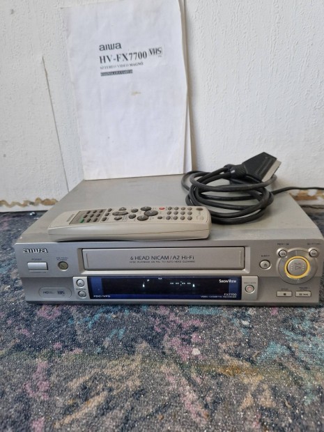 Aiwa HV-FX7700 VHS sztereo video magn