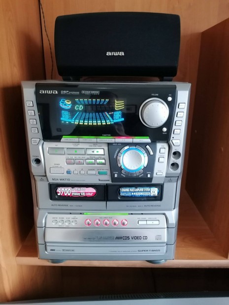 Aiwa Hifi Torony Combo 5.1 hangfalakkal elad