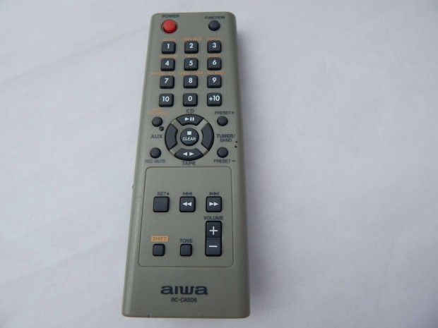 Aiwa RC-CAS06 Tvirnyt Mini HIFI Audio Rendszer Tvkapcsol Eredeti