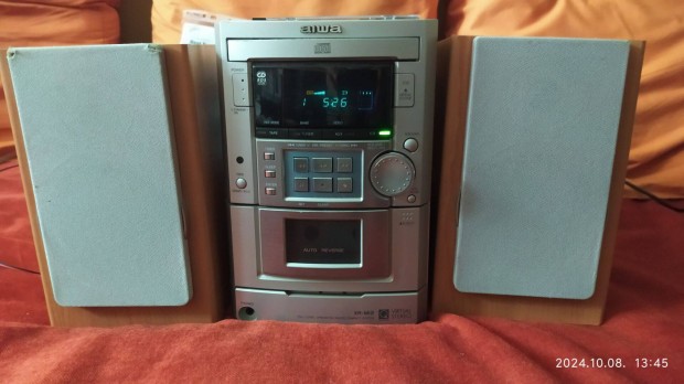 Aiwa XR-M12 mini HiFi + 2 hangfal