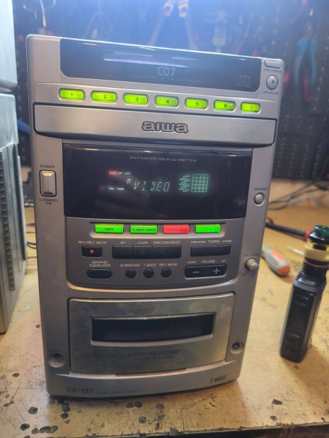 Aiwa Xr-M7 mini hifi (hibás) ingyen szállítás