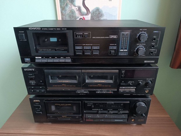 Aiwa, Sony,Kenwood magnk javtsra