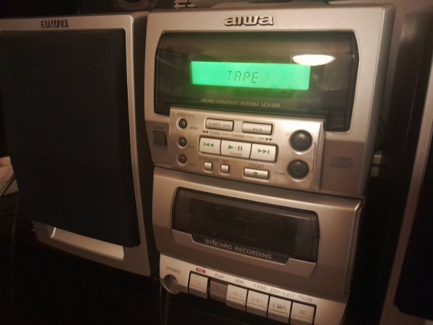 Aiwa kazetts Rdis CD-s mini hifi 