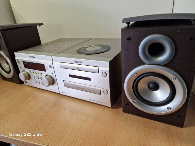 Aiwa rx-lm30ez mini hifi JVC hangfalakkal 