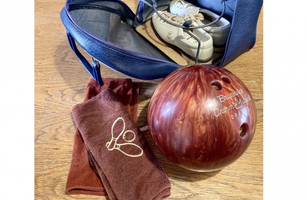 Ajndk tlet! "Amerikai lom" Brunswick Crown Jewel ni Bowling szet