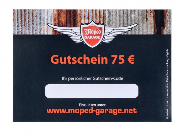 Ajndkutalvny 75.-  a Moped Garagetl