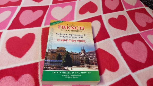 Ajanta French in Two Months -francia nyelvkonyv hindiul es angolul, Uj