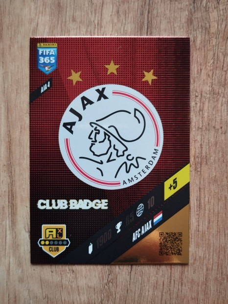 Ajax Amsterdam FIFA 365 2024 Club Badge Cmer Logo focis krtya