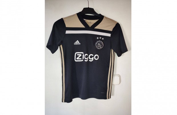 Ajax Amsterdam eredeti adidas 2018as fekete gyerek mez (152)