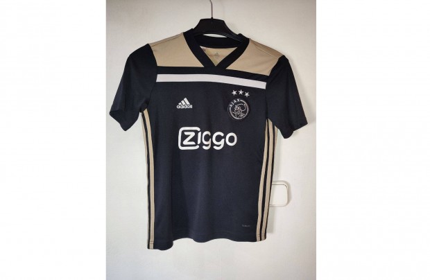 Ajax Amsterdam eredeti adidas 2018as fekete gyerek mez (152)