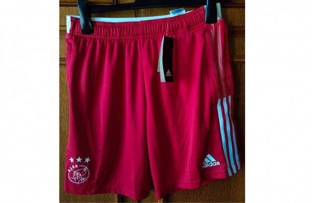 Ajax Amsterdam eredeti adidas piros rvid nadrg (M)