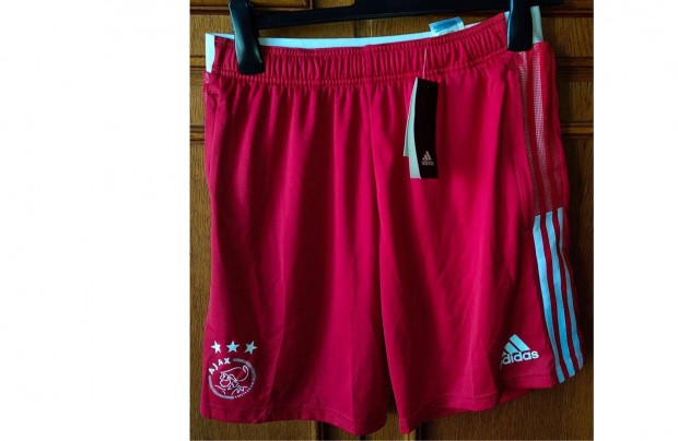 Ajax Amsterdam eredeti adidas piros rvid nadrg (M-es)