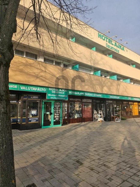Ajka belv�ros�ban, a Hotel Ajka �zleth�z teljes emeleti r�sze (300 nm)