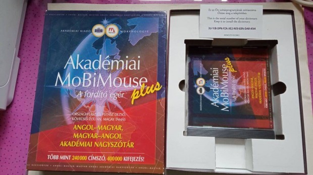 Akadmiai Mobimouse plus 1000 Ft angol magyar magyar angol