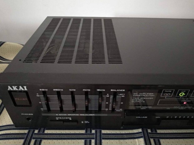 Akai AM-202 Sztere erst, beptett 5 svos Eq, lemezjtsz bemenet