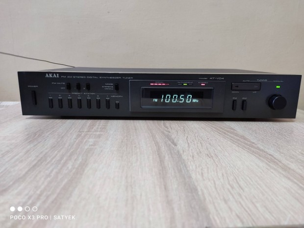 Akai AT-V04 ritka hifi rdi tuner deck 