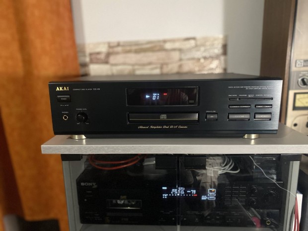 Akai CD Player Kiváló jó állapot Tip CD 49 korrekt minőség