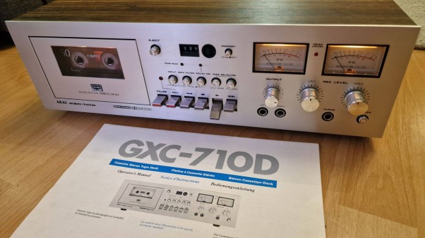 Akai Gxc710D deck, magnó eladó