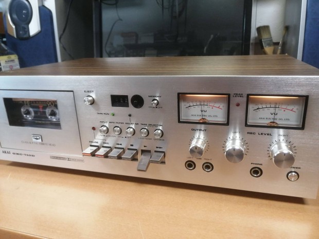 Akai Gxc 710D kazetts magn, deck. Karcmentes, feljtott