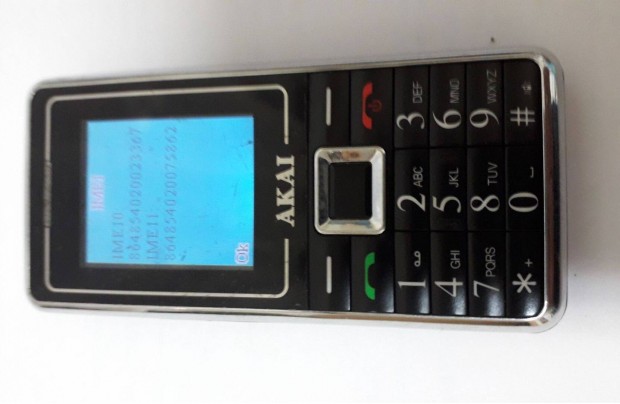 Akai PHA 1800 (Dual sim) mobiltelefon nagyon szp llapotban elad