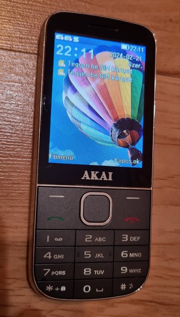 Akai PHA-2880 dual sim kártyafüggetlen nem okos telefon