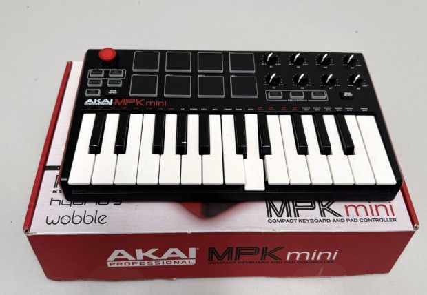 Akai Pro MPK mini, billenty hibs