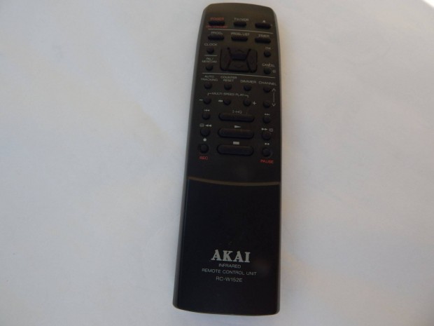 Akai RC-W152E tipus VHS Viderekorder Tvirnyt Eredeti