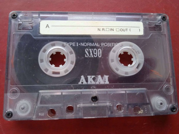 Akai SX90 retro audio kazetta , bort papr nlkl
