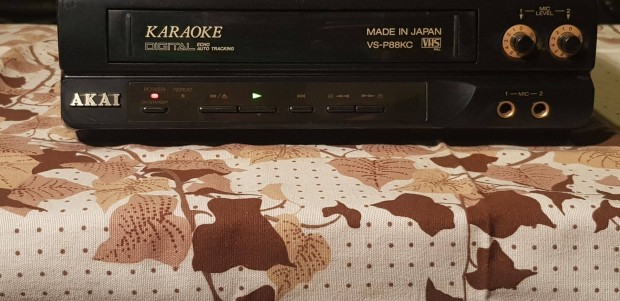Akai karaoke videó magnó VS-P88KC japán VHS hifi Sony