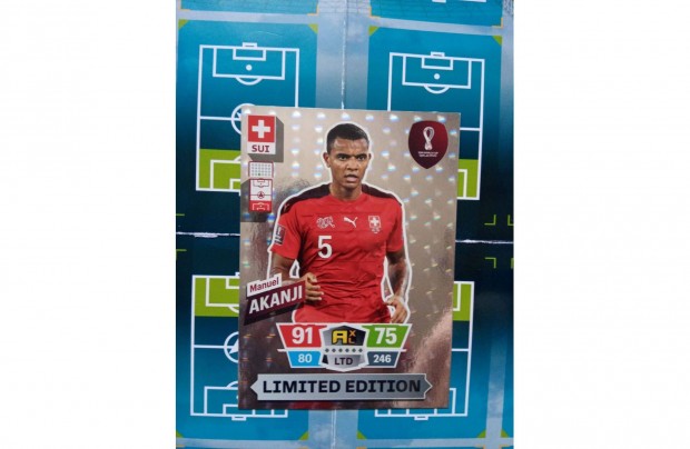 Akanji Fifa World Cup 2022 Qatar XXL Limited focis krtya