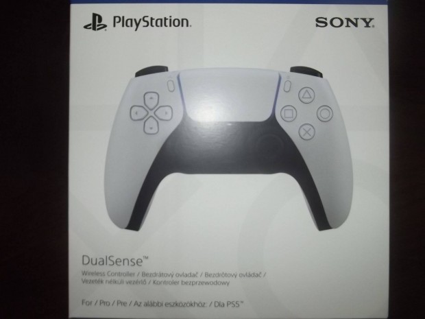 Akci 24. Ps5 Sony Fehr Vezetk Nlkli Controller j Bontatlan