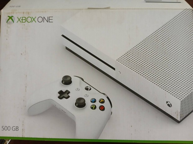 Akci 29. Xbox One S 500 Gb Gp + Tartozkok + 69 Db Cscs Ajndk Er