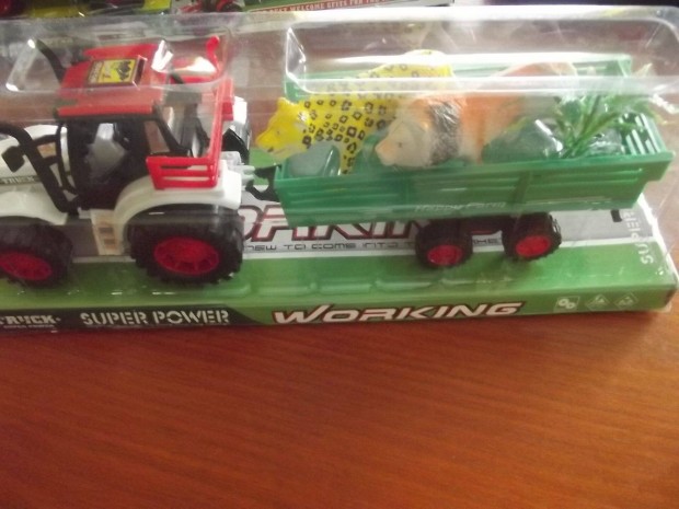 Akció Farm Traktor Vadállat Szállitós Potkocsi Új bontatlan