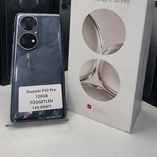 Akci Huawei p50 Pro, 128GB, Fggetlen 