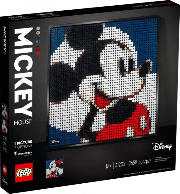 Akci-LEGO Art 31202 Disneys Mickey Mouse