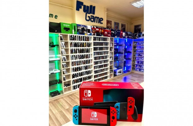 Akci Nintendo Switch V2 Garancival konzol boltbl akcis ron