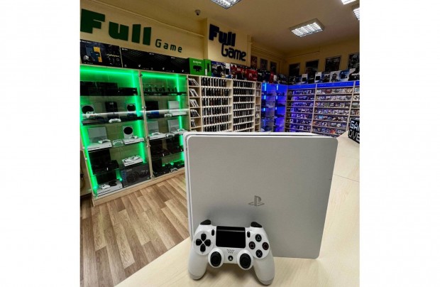 Akció PS4 Slim 500GB Fehér Garanciával konzol boltból akciós áron