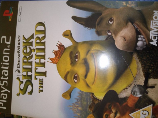 Akci Ps2 Eredeti Jtk : 48. Shrek The Third ( karcmentes)