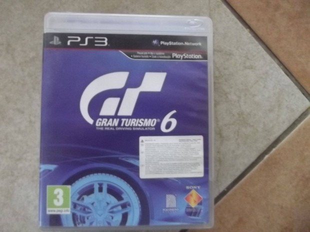 Akci Ps3 Eredeti Jtk: 128. Gran Turismo 6