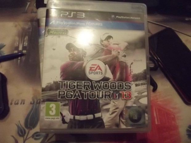 Akci Ps3 Eredeti Jtk : 11. Tiger Woods PGA Tour 13 ( karcmentes)