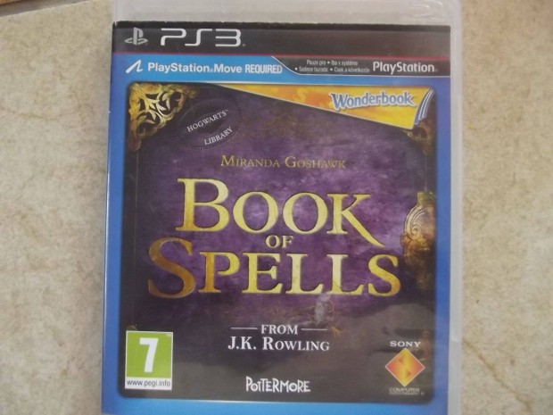 Akci Ps3 Eredeti Jtk : 146. Move Wonderbook Book Of Spells