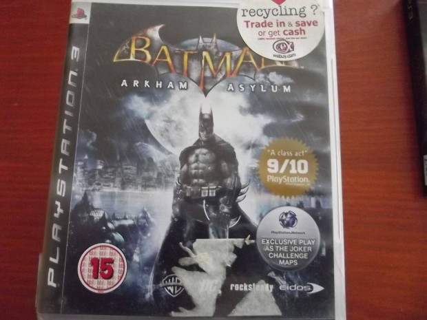 Akci Ps3 Eredeti Jtk : 153. Batman Arkham Asylum