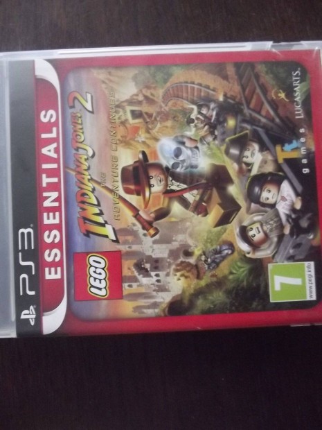 Akci Ps3 Eredeti Jtk : 37. Lego Indiana Jones 2 ( karcmentes)