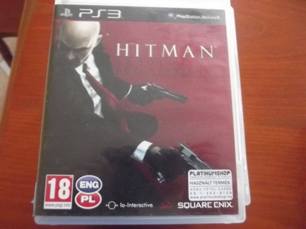 Akci Ps3 Eredeti Jtk : 61. Hitman Absolution ( karcmentes)