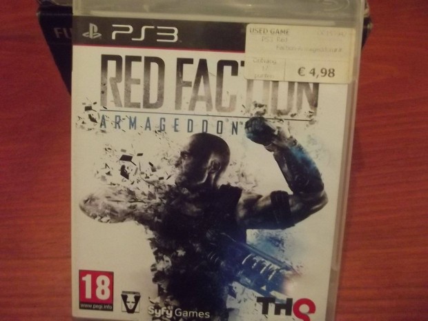 Akci Ps3 Eredeti Jtk : 72. Red Faction Armagedon