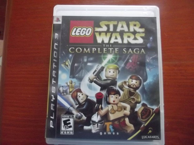 Akció Ps3 Eredeti Játék : 74. Lego Star Wars The Complette Saga ( kar