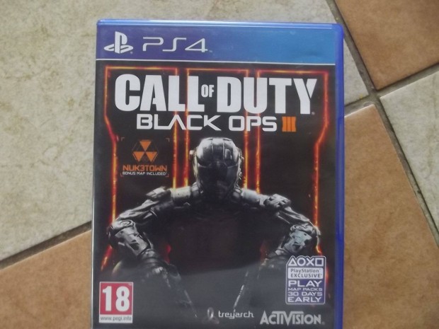 Akci Ps4 Eredeti Jtk : 100. Call Of Duty Black Ops 3 ( karcmente