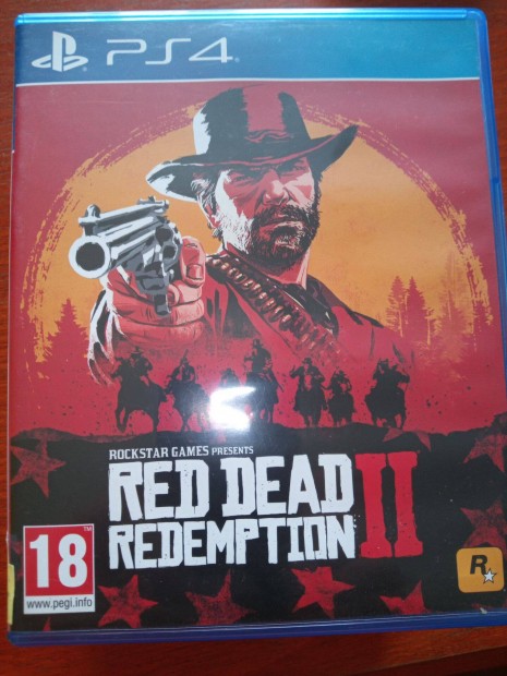 Akci Ps4 Eredeti Jtk : 105. Red Dead Redemption 2 ( karcmentes)